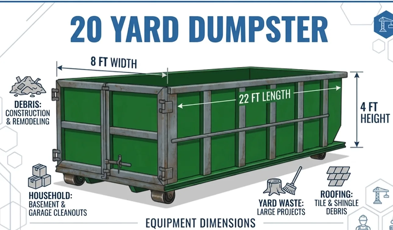 Dumpster Size & pricing - Sears Dumpster Rentals